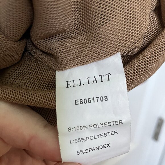 Elliatt Dress Womens Floral Lace Pink Blue Trumpet Bell Sleeve Mod Retro Wedding - Picture 5 of 12